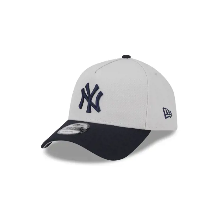 New York Yankees MLB CASQUETTE EN TISSU STONÉ AF 9FORTY STONÉ/BLEU MARINE/GRIS
