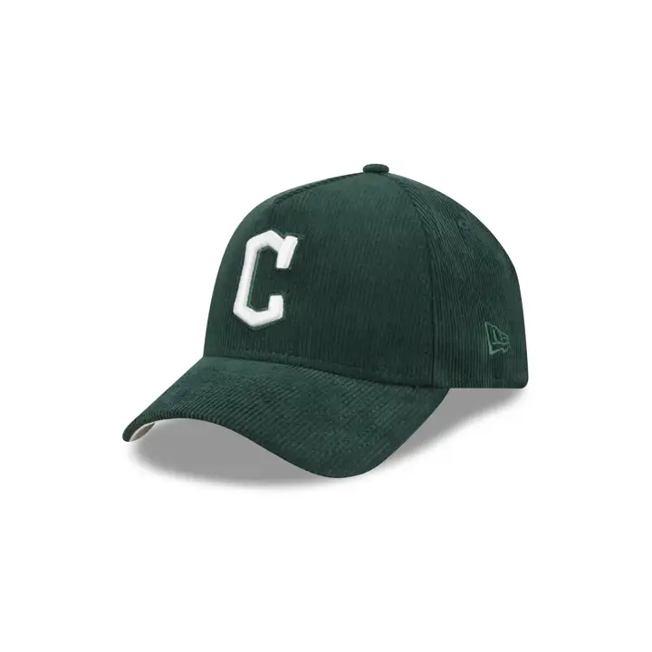 Casquette 9FORTY corduroy vert foncé MLB Cleveland Guardians DKGRN/DKGRN