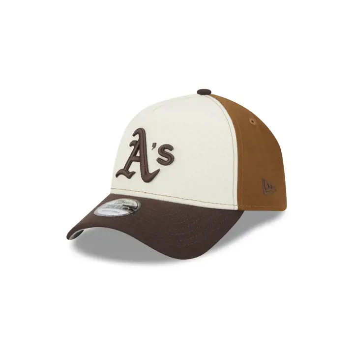 Oakland Athletics MLB CASQUETTE À VISIÈRE COURBÉE BLK/GRY