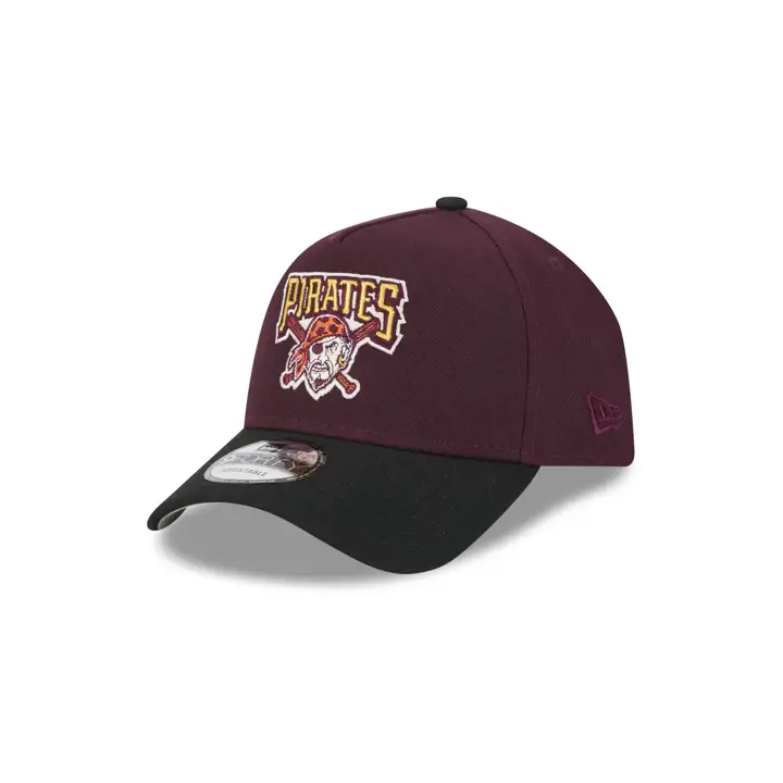 Pittsburgh Pirates MLB MAROON/BLACK AF 9FORTY ROUGE BOURGOGNE/NOIR/GRIS