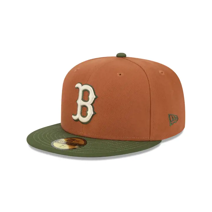 Boston Red Sox MLB RUSTED RIFLE 59FIFTY ORG/GRN/GRY