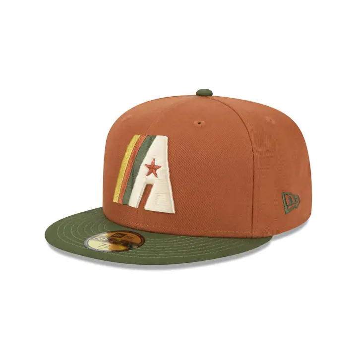 Houston Astros MLB RUSTED RIFLE 59FIFTY ORG/VR/GRI