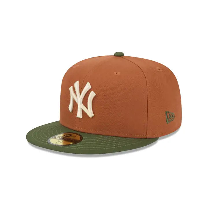 New York Yankees MLB RUSTED RIFLE 59FIFTY ORG/GRN/GRY