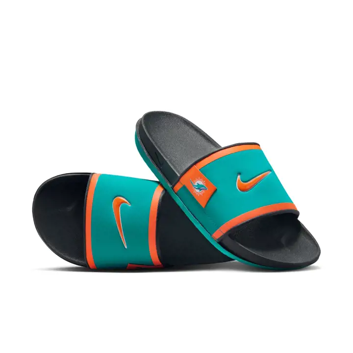 Miami Dolphins Nike Offcourt Slide Vert