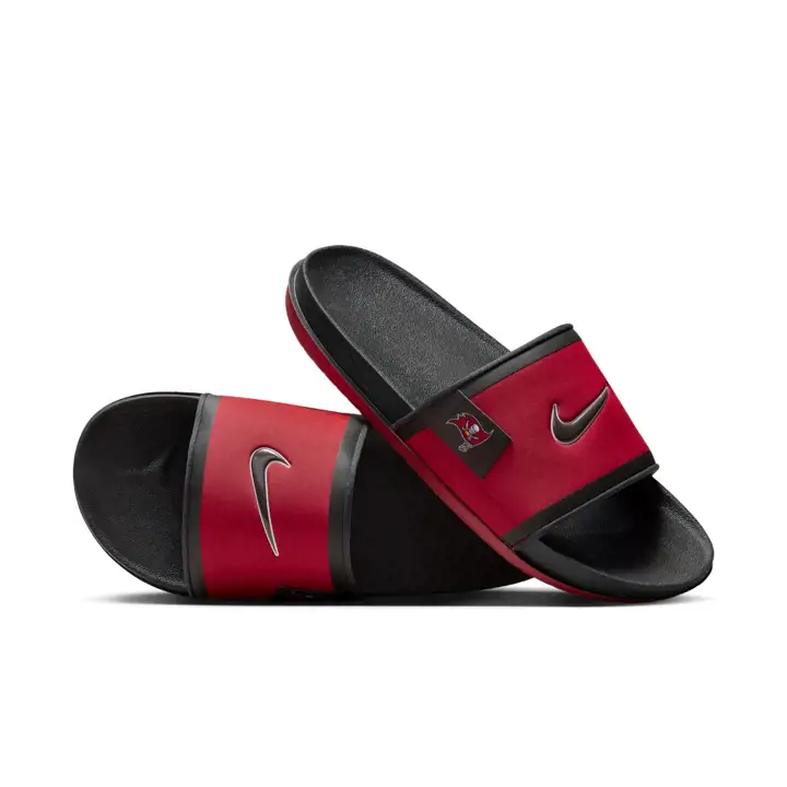 Claques Nike Off Court Tampa Bay Buccaneers ROUGE