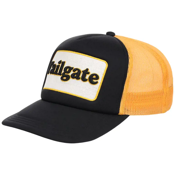 Casquette en mousse Trucker Pop Culture BLK/YEL Tailgate de Ordinary Crowns