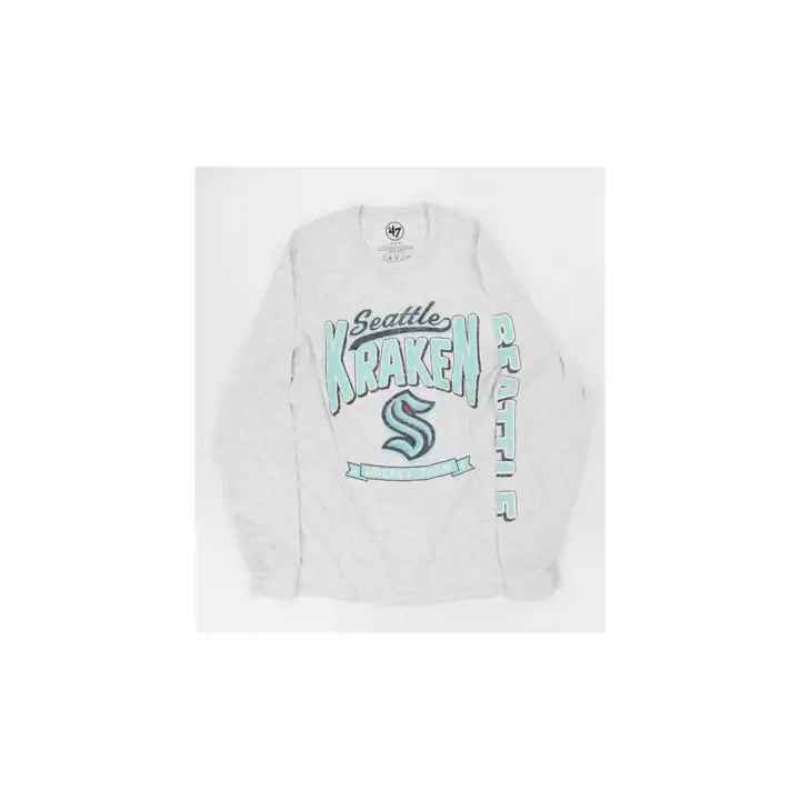 SEATTLE KRAKEN NHL T-shirt manches longues 47 Fair Ball Franklin GRY