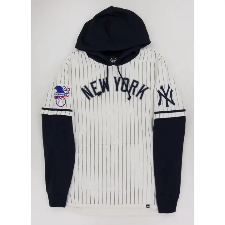 New York Yankees MLB 47 Polaire DH rayé BLANC