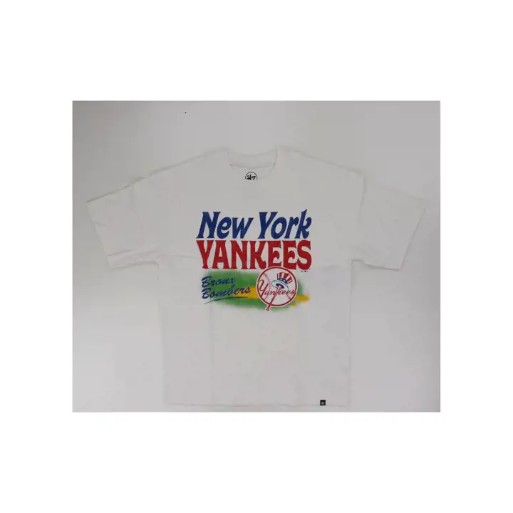 T-shirt NEW YORK YANKEES MLB 47 Field Foundation BLANC