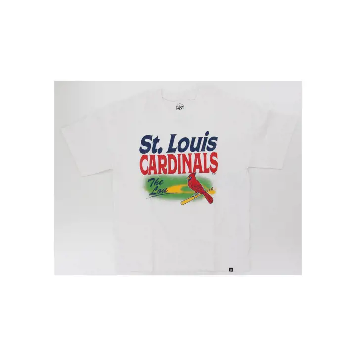 ST. LOUIS CARDINALS MLB 47 Field Foundation T-shirt BLANC