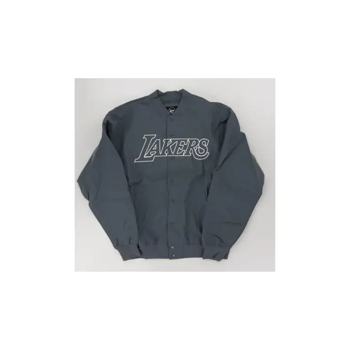 Blouson aviateur en twill NBA LOS ANGELES LAKERS gris