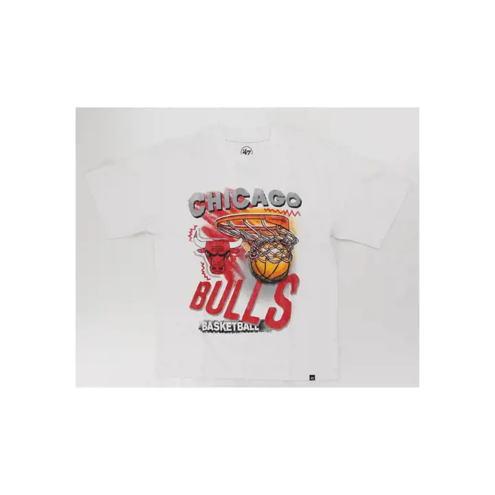 CHICAGO BULLS NBA Jimbo Foundation T-shirt blanc