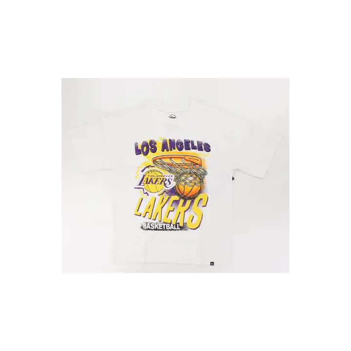 LOS ANGELES LAKERS NBA T-shirt Fondation Jimbo blc