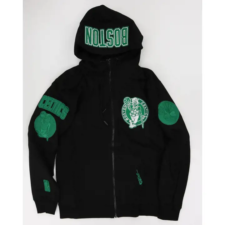 Boston Celtics NBA Tonal FZ Hoodie Blk