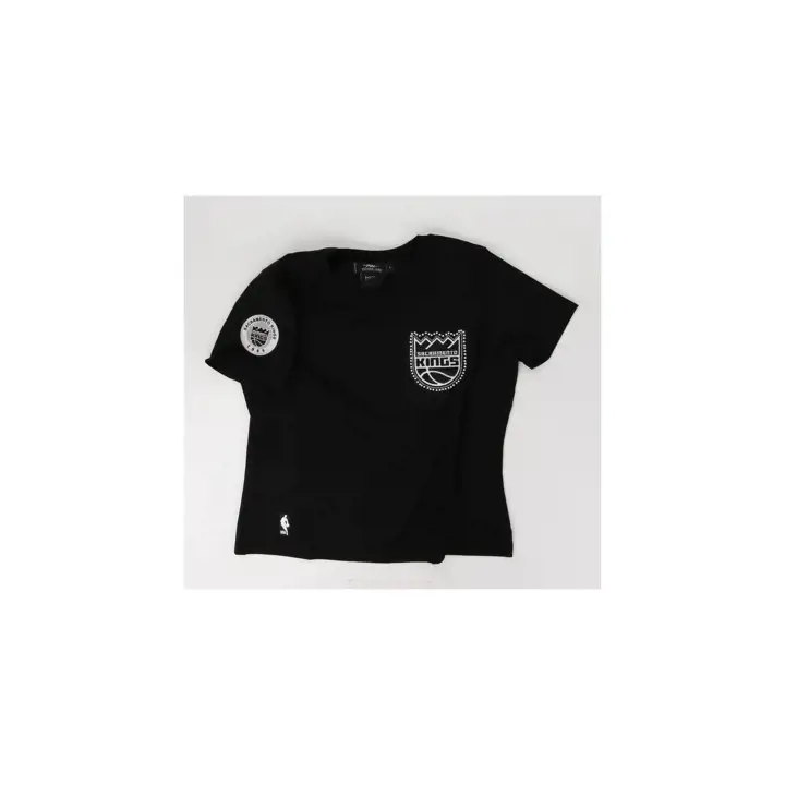 Sacramento Kings NBA Tee slim femme Pro Standard Pearl noir