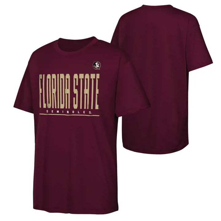T-shirt en polyester pour jeunes Florida State Seminoles NCAA Pumped Up 24