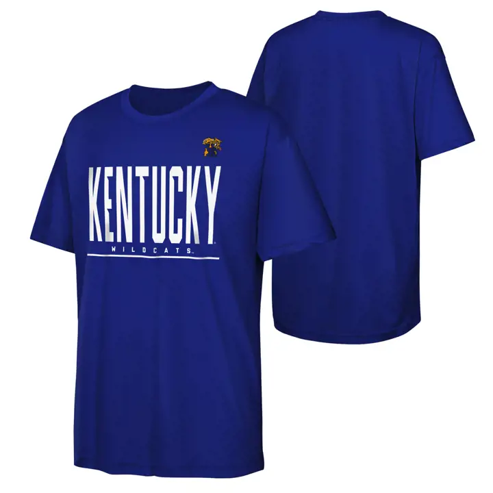T-shirt en polyester Kentucky Wildcats NCAA Youth Pumped Up 24 RBL