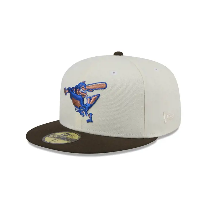 Baltimore Orioles MLB CHROME WALNUT 59FIFTY DKGRY/WLNT/GRY