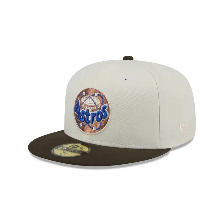 Houston Astros MLB CHROME Noyer 59FIFTY DKGRY/WLNT/GRY