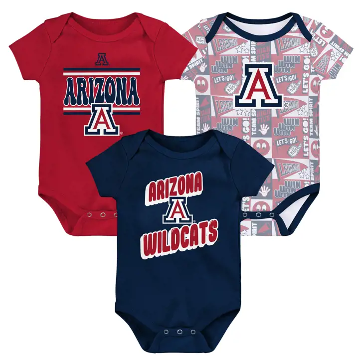 Arizona Wildcats NCAA Nourrisson Ensemble 3 pièces 24 marine