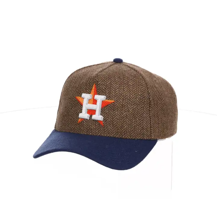 CASQUETTE HOUSTON ASTROS MLB HERRINGBONE HOMER PRO PINCH BRN/NAVY/GRY