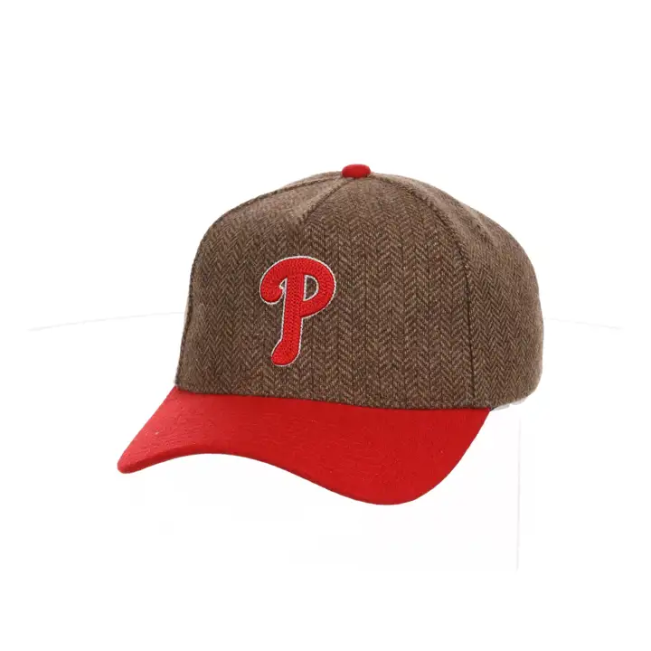 PHILADELPHIA PHILLIES MLB HERRINGBONE HOMER PRO PINCH BRN/RE