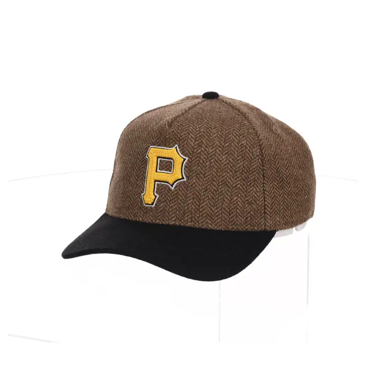 Casquette PITTSBURGH PIRATES MLB HERRINGBONE HOMER PRO PINCH BRN/BLK/G