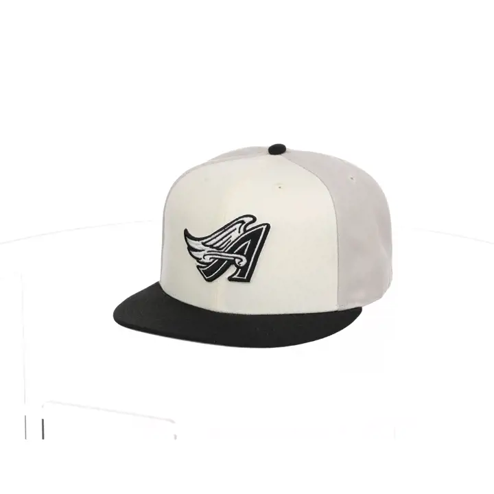Anaheim Angels MLB PALE PAYOFF FITTED COOP DKGRY/BLK/GRY