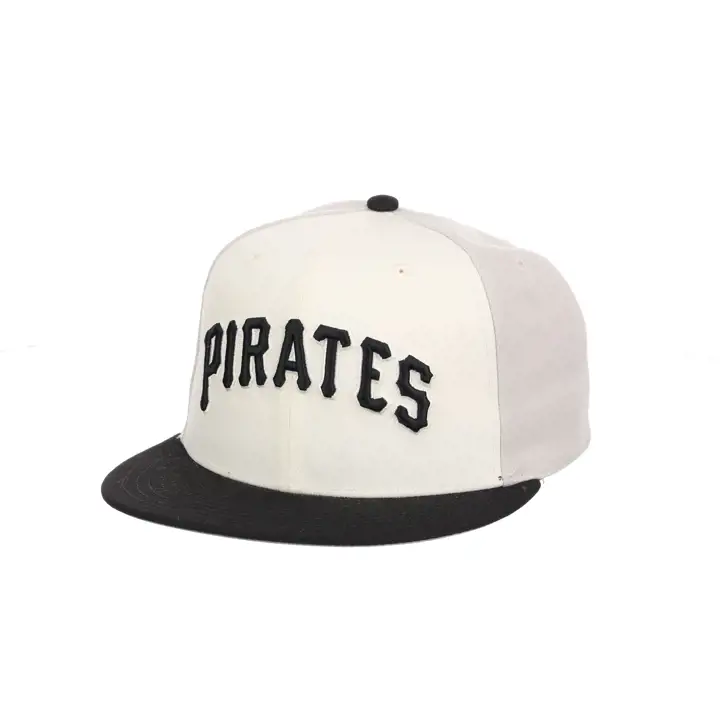 Casquette ajustée Pittsburgh Pirates MLB PALE PAYOFF COOP GRIS FONCÉ/NOIR/GRIS
