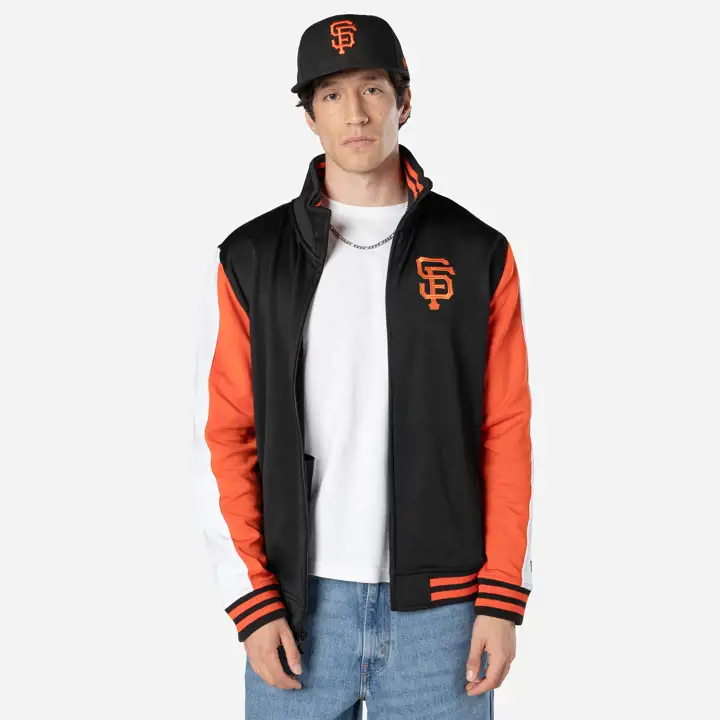 San Francisco Giants MLB Veste de survêtement NE Blended NOIR