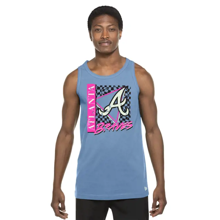 Débardeur Hypercolor BLUE des Atlanta Braves MLB NE