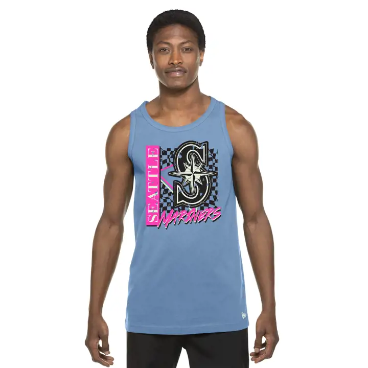 Débardeur Hypercolor bleu MLB des Seattle Mariners