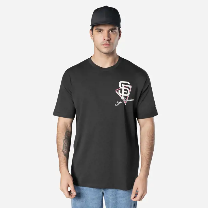 T-shirt San Francisco Giants MLB NE avec impression en relief UV BLK
