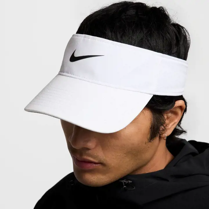 NIKE U NK DF ACE VISOR BLANC/ANTHRACITE