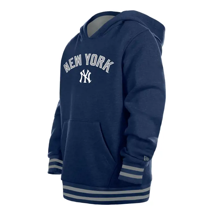 Sweat à capuche enfant New York Yankees MLB Script ALT 25 Marine