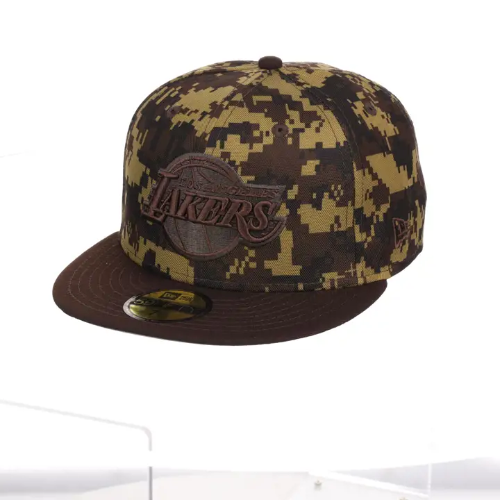 Los Angeles Lakers NBA LHD LA Camouflage brûlé 59FIFTY CAMO/BRN/GR
