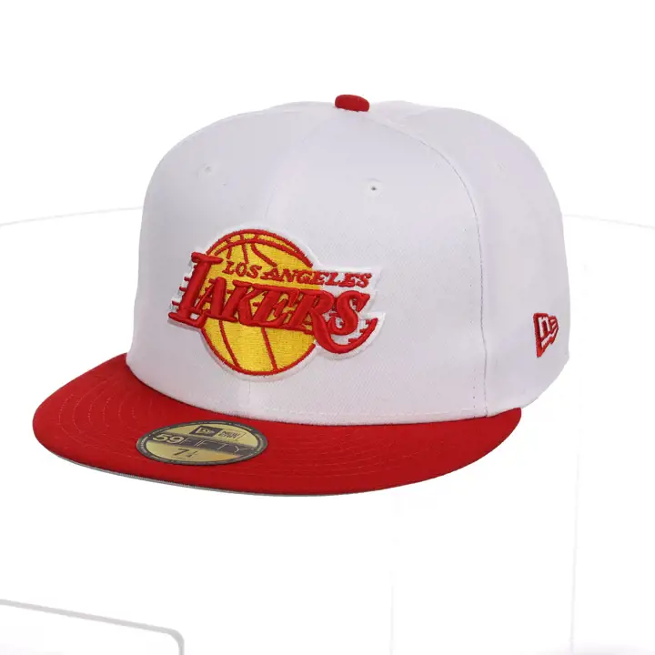 Los Angeles Lakers NBA LHD LA Double Double 59FIFTY BLC/ROU