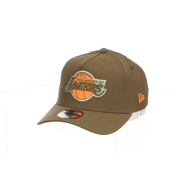 Los Angeles Lakers NBA LHD LA Olive Nylon 9FORTY A-Frame OLV