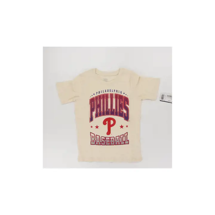 T-shirt de baseball MLB pour jeune PHILADELPHIA PHILLIES Batters Box - Blanc