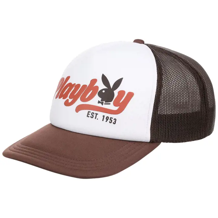 PLAYBOY Casquette trucker en mousse Pumpkin Spice IVO/BRN