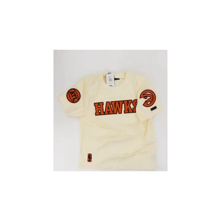 T-shirt Atlanta Hawks NBA Full-Court Press Ivoire/ Orange