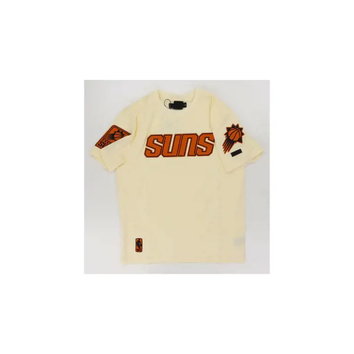 T-shirt Phoenix Suns NBA "Full-Court Press" Ivoire/Orange