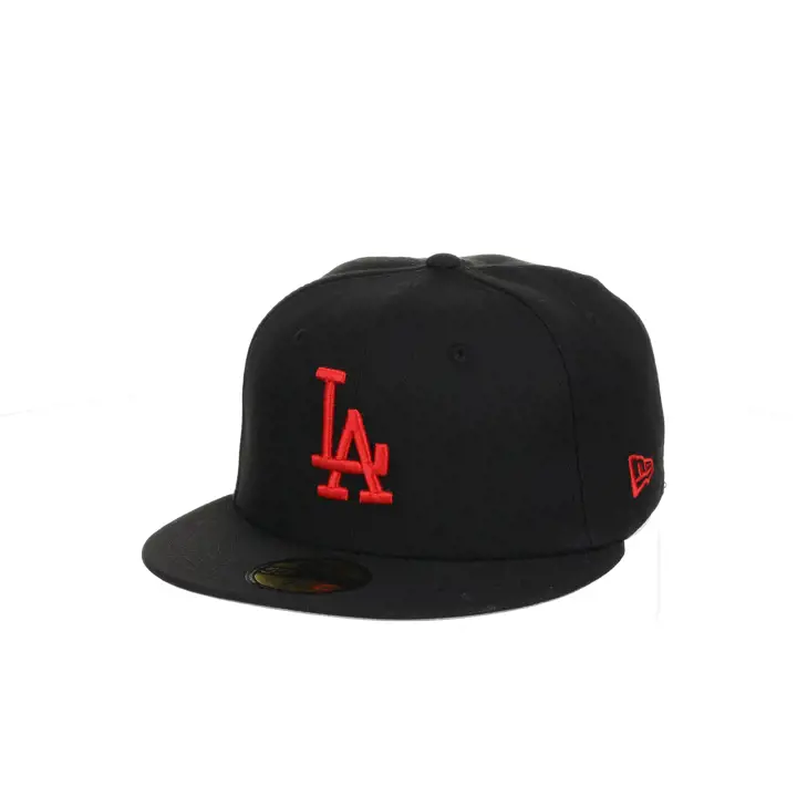 Los Angeles Dodgers MLB LHD Fashion Core 59FIFTY BLK/BLK/GRY