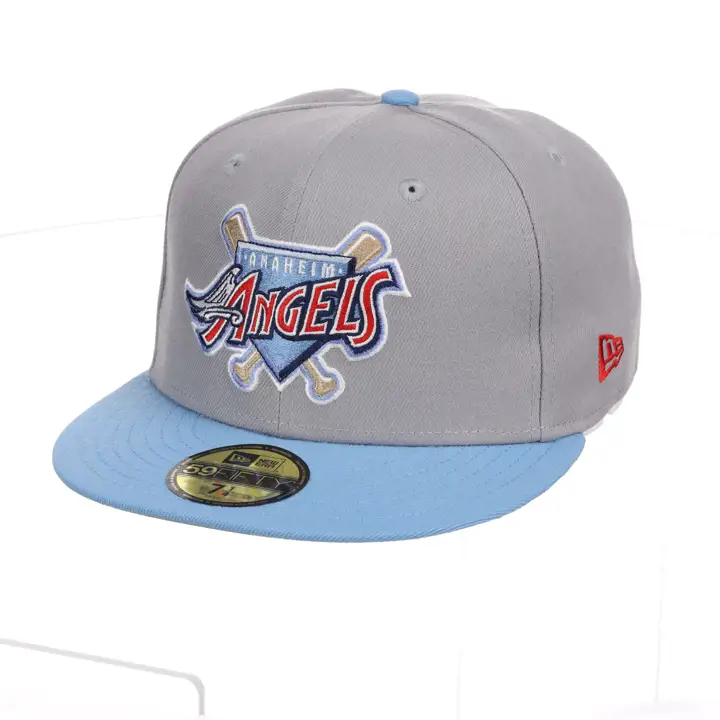 Anaheim Angels MLB GCH Fashion Core 59FIFTY GRIS/BLCLIEL/GRIS