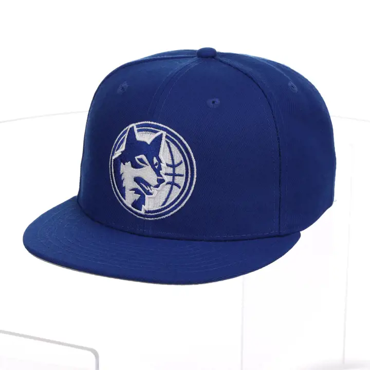 Casquette ajustée HWC Bleu/Gris Minnesota Timberwolves NBA MIN Re-Dub