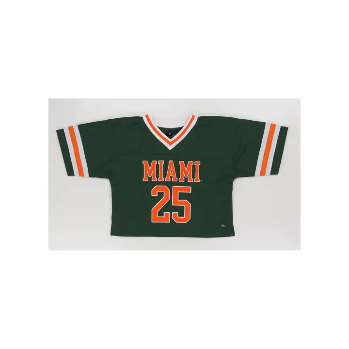 Miami Hurricanes NCAA Femme Hype & Vice Maillot Football Gr