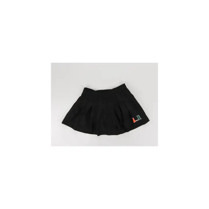 Miami Hurricanes NCAA Women's Hype & Vice Mini-jupe-culotte noire