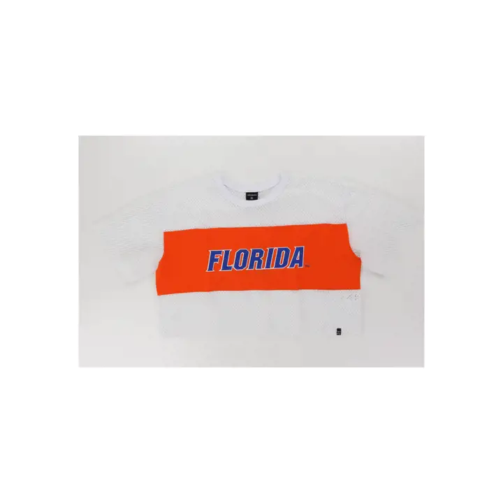 Haut en maille Hype & Vice NCAA Florida Gators pour femme - orange