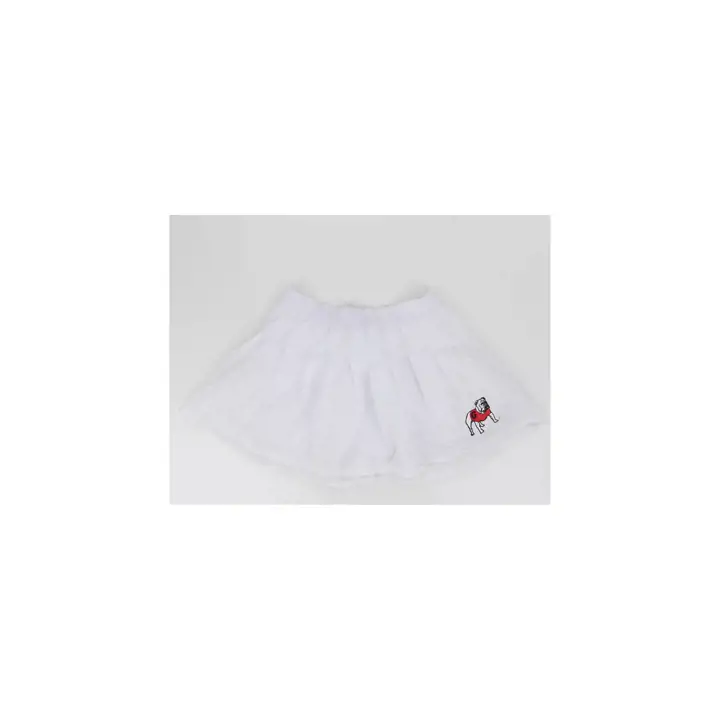 Mini-jupe short Georgia Bulldogs NCAA Hype & Vice BLANC