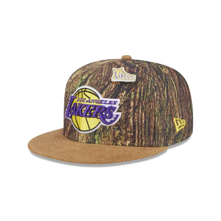 Los Angeles Lakers NBA ASG 25 Redwood Cord 9FIFTY CAMO/BRN/G